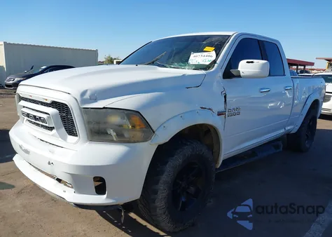 2014 Ram 1500 Slt из США, поврежденный, VIN 1C6RR7GT5ES417218